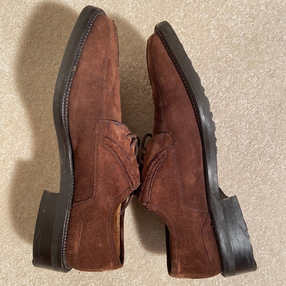Men\'s Mezlan Mortara Suede Brown Shoe Size 8 M main image 15